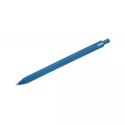 Długopis z powłoką soft touch FULKO - żółty (19829-08)