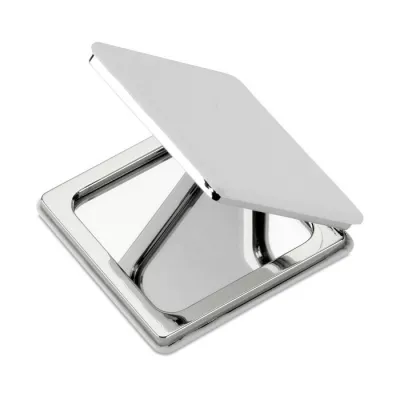 Lusterko podwójne magnetyczne w obudowie PU GLOW - Bialy (MO7520-06)