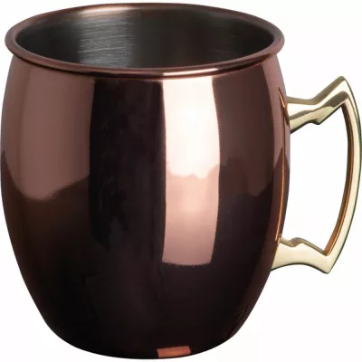 Kubek stalowy 500 ml CrisMa ANDY - miedziany (8494995)