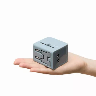 Adapter podróżny - szary (56-0402713)