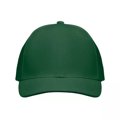 Czapka z daszkiem 6-panelowa 260 g/m² BUFFALO - Ciemnozielony (MO1464-60)