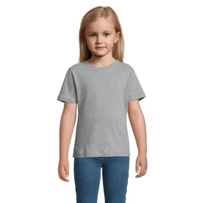 Koszulka dziecięca 150 g/m² Sol's REGENT KIDS - Szary Melanż (S11970-GM)