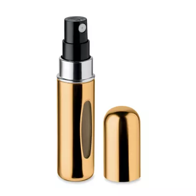 Atomizer na perfumy aluminiowy 5 ml SPRAY - Matowy Zloty (MO3133-98)