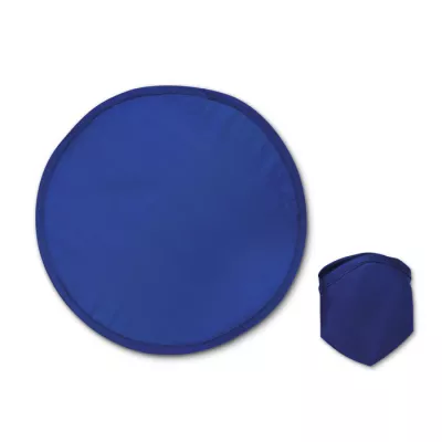 Frisbee składane z poliestru w etui ATRAPA - Niebieski (IT3087-04)