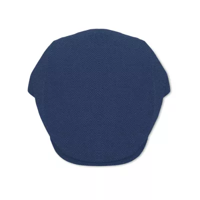 Czapka kaszkiet melanżowa 335 g/m² BLIND PEAK - Niebieski (MO2966-04)