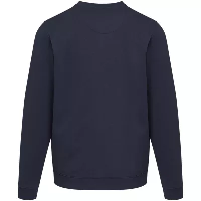 Jasper organiczna bluza unisex z recyklingu o gramaturze 280 g/m² z okrągłym dekoltem i certyfikatem OCS - Granatowy (39561-NAVY)