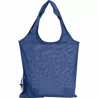 Torba bawełniana z recyklingu 118 g/m2 Modena - niebieski (526204)