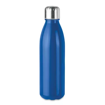 Butelka szklana ze stalową pokrywką 650 ml ASPEN GLASS - Niebieski (MO9800-37)