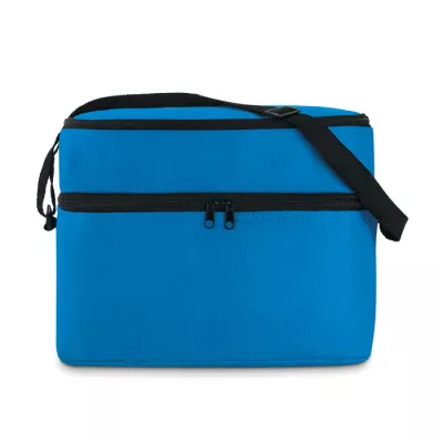 Torba termiczna z 2 przegrodami z poliestru 600D CASEY - Niebieski (MO8949-37)