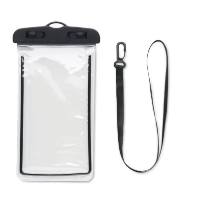 Etui wodoodporne na telefon IPX6 ze smyczą SMAG LARGE - Czarny (MO2183-03)