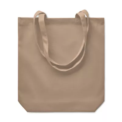 Torba bawełniana na zakupy 270 g/m² RASSA COLOURED - Sznur (MO6442-65)