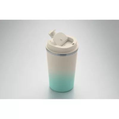 Kubek termiczny stalowy 350 ml BRACE GRADIENT - Miętowy Zielony (MO2885-77)