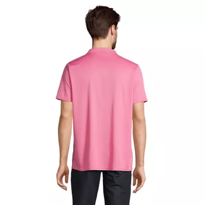Polo sportowe unisex z recyklingu Sol's PITCHER - Ribbon Pink (S04442-PI)