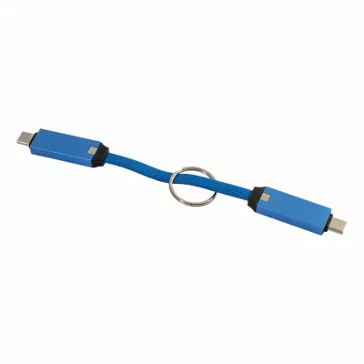 Keycab přívěsek na klíče 60W kabel USB-C - niebieski (AP864151-06)
