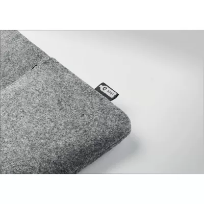 Torba na laptop 14" z filcu RPET TOPLO - Szary (MO6419-07)