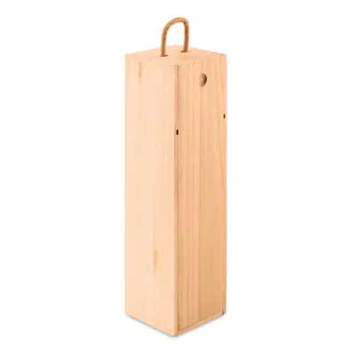 Skrzynka na wino z drewna paulowni VINBOX - Drewna (MO9413-40)