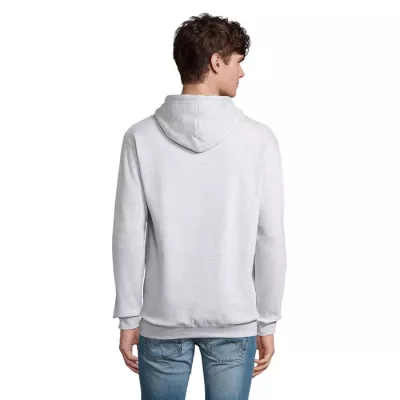 Bluza unisex z kapturem 280 g/m² Sol's CONDOR - Szary Melanż 2 (S03815-GY)