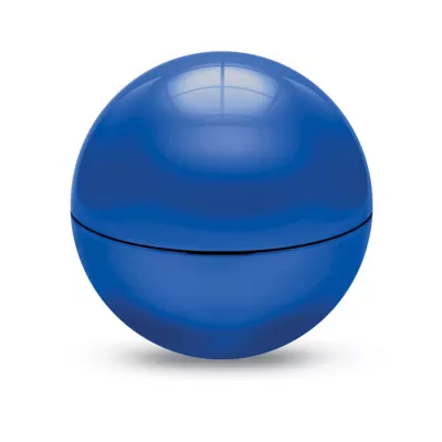 Balsam do ust SPF10 w metalizowanym pudełku UV SOFT - Niebieski (MO9373-04)