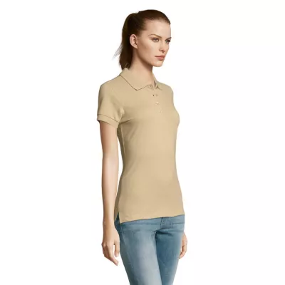Koszulka polo damska piqué 170 g/m² Sol's PASSION - Sand (S11338-SA)