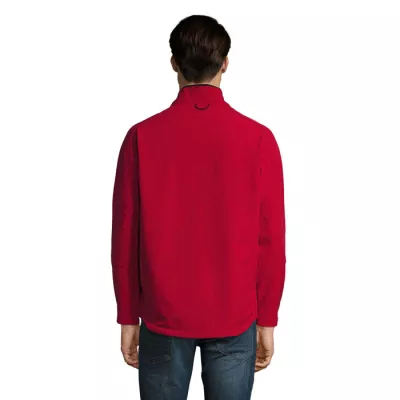 Softshell męski 3-warstwowy 340 g/m² Sol's RELAX - Pepper Red (S46600-PE)