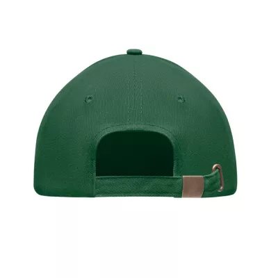 Czapka z daszkiem 6-panelowa 270 g/m² TEKAPO - Ciemnozielony (MO9643-60)