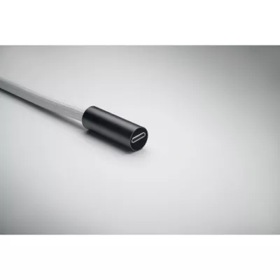 Smycz do telefonu z kablem 60W USB-C COCHARGE - Bialy (MO2618-06)