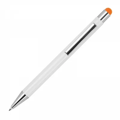 Długopis aluminiowy touch pen soft touch JEAN - pomarańczowy (1323810)
