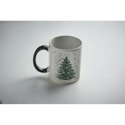 Kubek ceramiczny świąteczny 300 ml FESTIMUG - Zielony (CX1571-09)