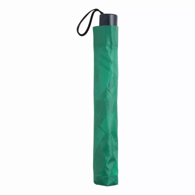 Parasol składany bez automatu REGULAR - biały, zielony (56-0101113)