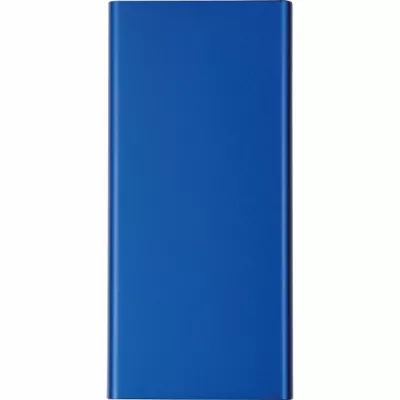 Power bank 10000 mAh z aluminium z recyklingu GIORGIA - niebieski (3450304)