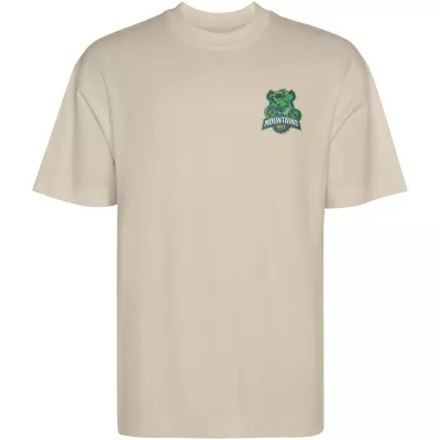 Chow - koszulka unisex z krótkim rękawem, fason oversize - Piaskowy (R6561-SAND)