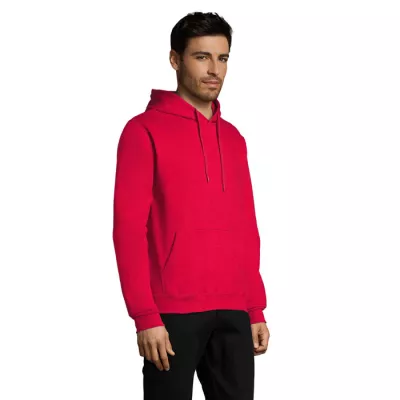 Bluza unisex z kapturem 280 g/m² Sol's SNAKE - Czerwony (S47101-RD)