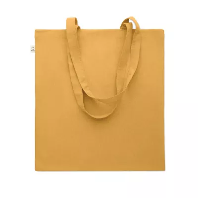 Torba z bawełny z recyklingu 140 g/m² VIVEKA COLOUR - Ochre (MO2302-78)