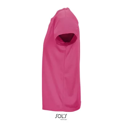 Koszulka sportowa unisex 130 g/m² Sol's SPRINT - Ribbon Pink (S02995-PI)