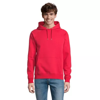 Bluza unisex organiczna 280 g/m² Sol's STELLAR - Czerwony (S03568-RD)