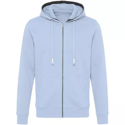 Rozpinana bluza z kapturem Arora - Niebieski mgła (38211-MISTBLUE)