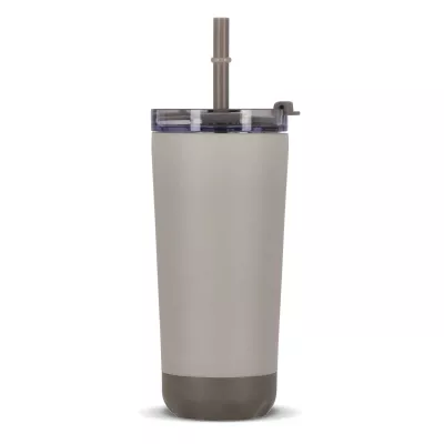Kubek termiczny InSideOut ze stali nierdzewnej o podwójnych ściankach, 600 ml - beżowy (LT57017-N0055)
