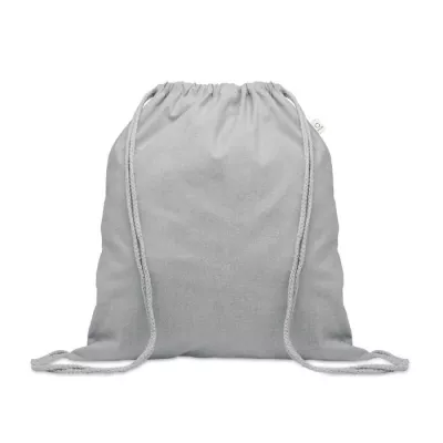 Worek z recyklingu 140 g/m² CABETRI COLOUR - Szary (MO2402-07)