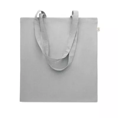 Torba z bawełny z recyklingu 140 g/m² VIVEKA COLOUR - Szary (MO2302-07)