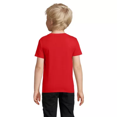 Koszulka dziecięca organiczna Sol's PIONEER KIDS - Czerwony (S03578-RD)