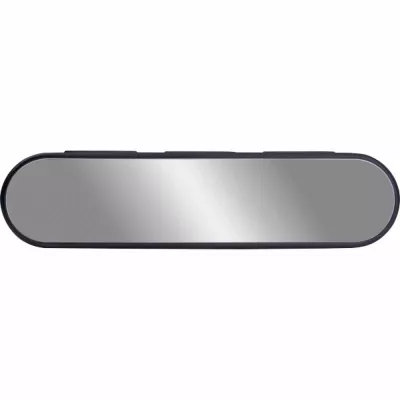 Budzik z bezprzewodową ładowarką ADELAIDE - czarny (532503)