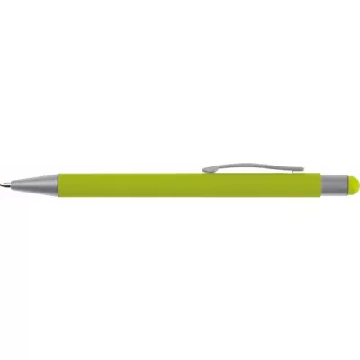 Długopis metalowy touch pen SALT LAKE CITY - jasnozielony (093429)