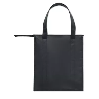 Torba chłodząca z włókniny RPET 25 l 80 g/m² WOOLER - Czarny (MO2492-03)