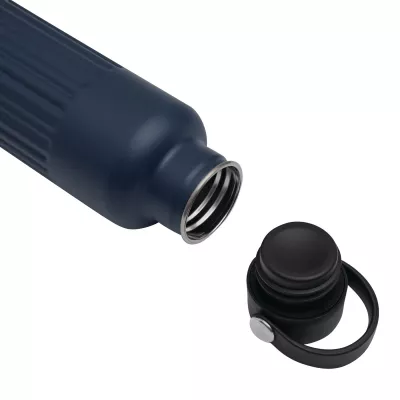 Próżniowa butelka 500 ml WAVE TRAIL - granatowy (56-0304719)