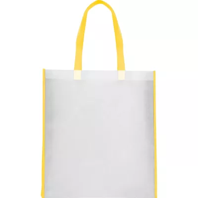 Torba non-woven 75g/m2 WALES - żółty (563708)