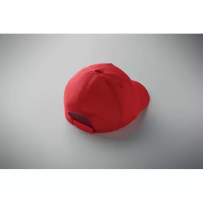 Czapka z daszkiem dziecięca 180 g/m² BUZZ KIDS - Czerwony (MO2346-05)