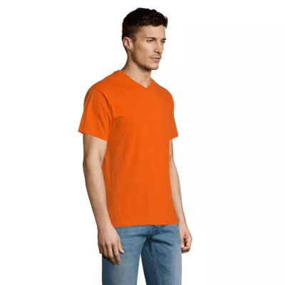 Koszulka męska V-neck 150 g/m² Sol's VICTORY - Pomaranczowy (S11150-OR)