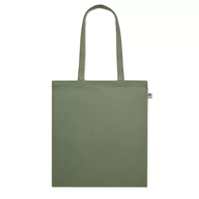 Torba na zakupy z bawełny organicznej 180 g/m² ONEL - Zielony (MO6711-09)