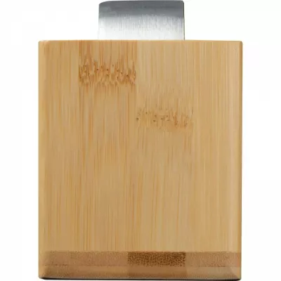 Stojak biurkowy z zegarem VERNON - beżowy (2315413)