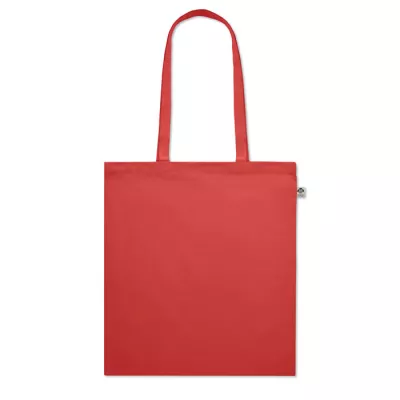 Torba na zakupy z bawełny organicznej 180 g/m² ONEL - Czerwony (MO6711-05)